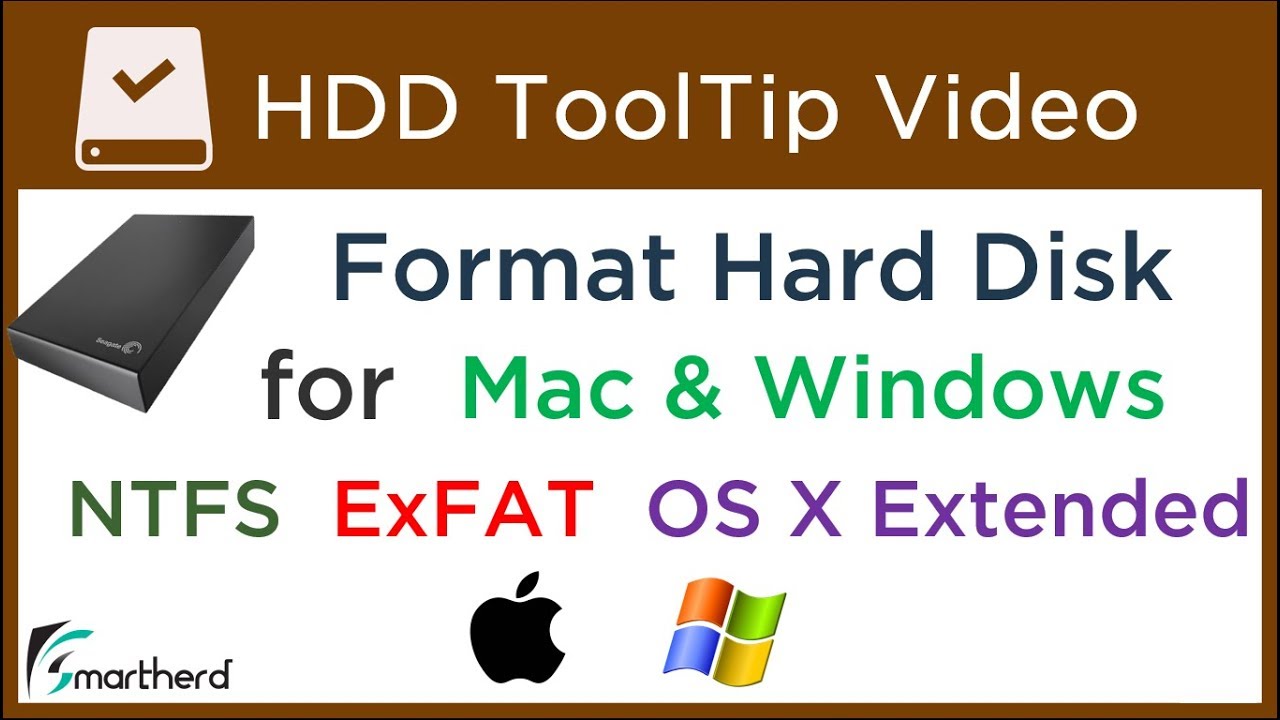 format external hd for mac